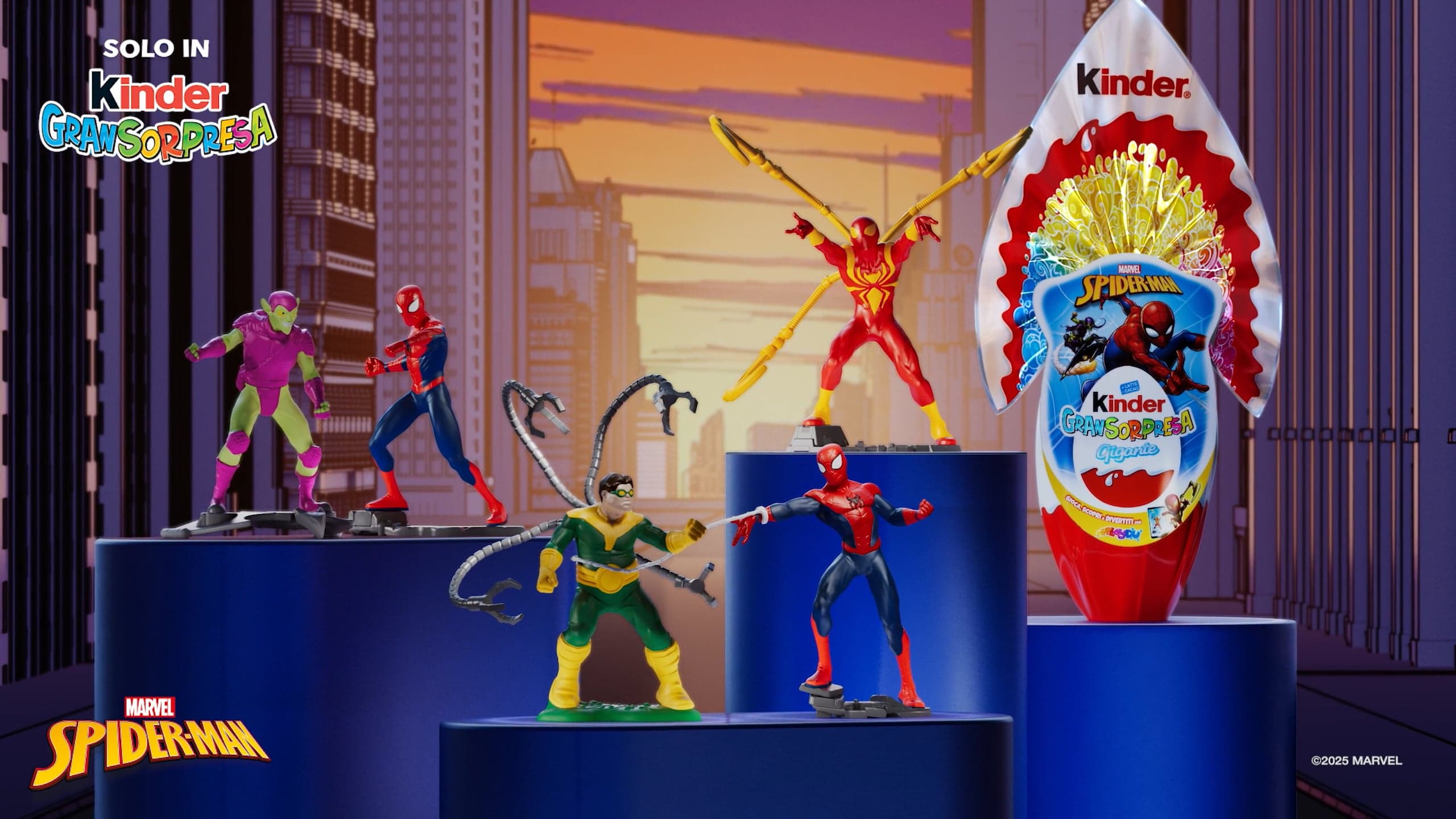Ferrero - DSE Kinder Gran Sorpresa Spiderman